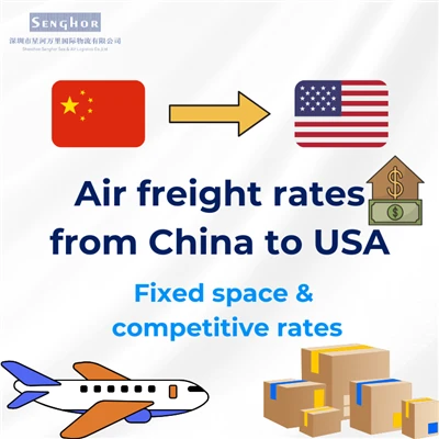 Air Freight Rates From China To USA