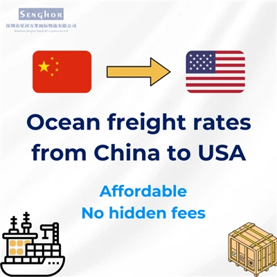 Ocean Freight Rates From China To USA